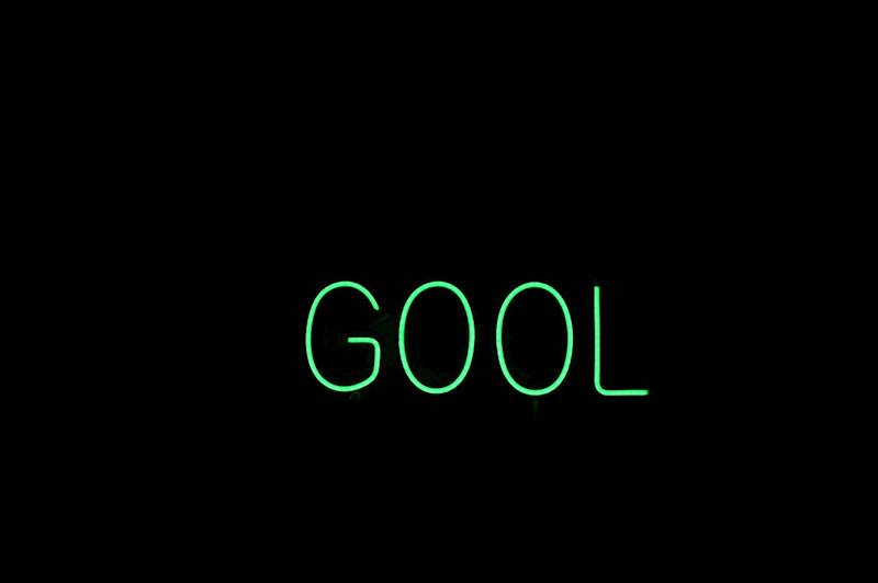 neon GOOL 50x19cm