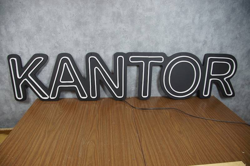 neon Kantor 143x30 cm 