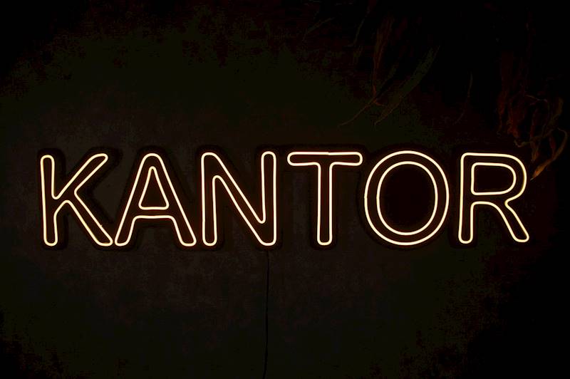neon Kantor 143x30 cm 