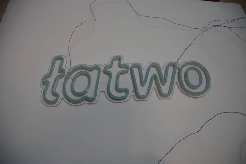 neon łatwo 48x16 cm