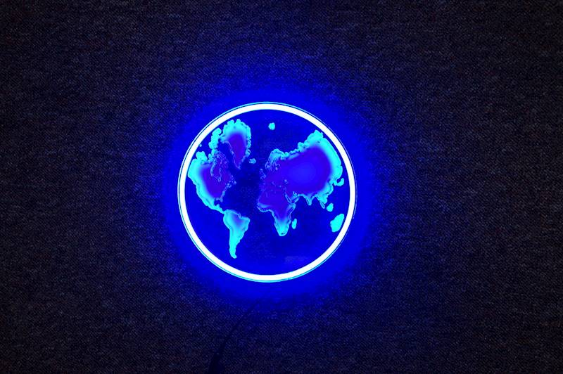 neon Kula Ziemska 25cm 