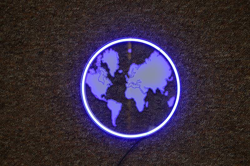 neon Kula Ziemska 25cm 
