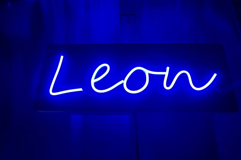 neon Leon 50x20 cm 