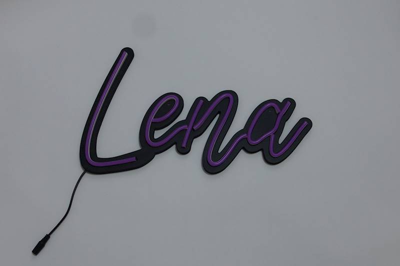 neon Lena 40x24 cm