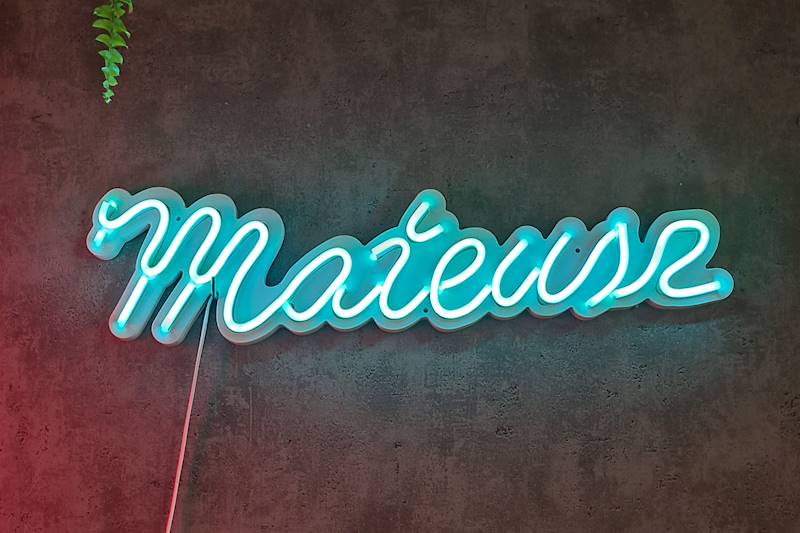 neon Mateusz 49x13 cm 