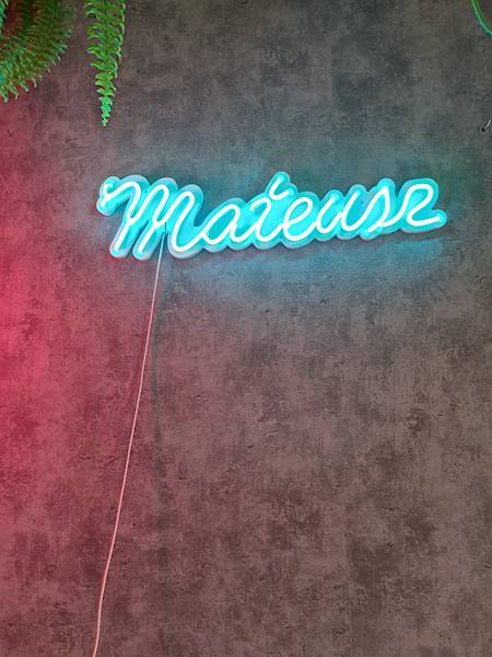 neon Mateusz 49x13 cm 