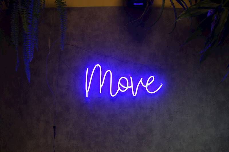 neon Move 50x23cm
