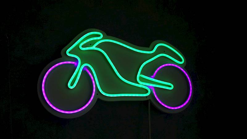 neon Motor 428x235 mm