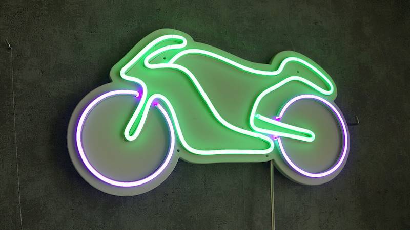 neon Motor 428x235 mm
