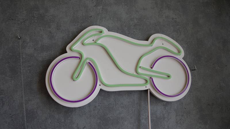 neon Motor 428x235 mm