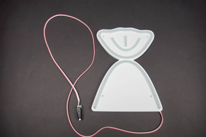 neon Ogon syreny  23x18cm