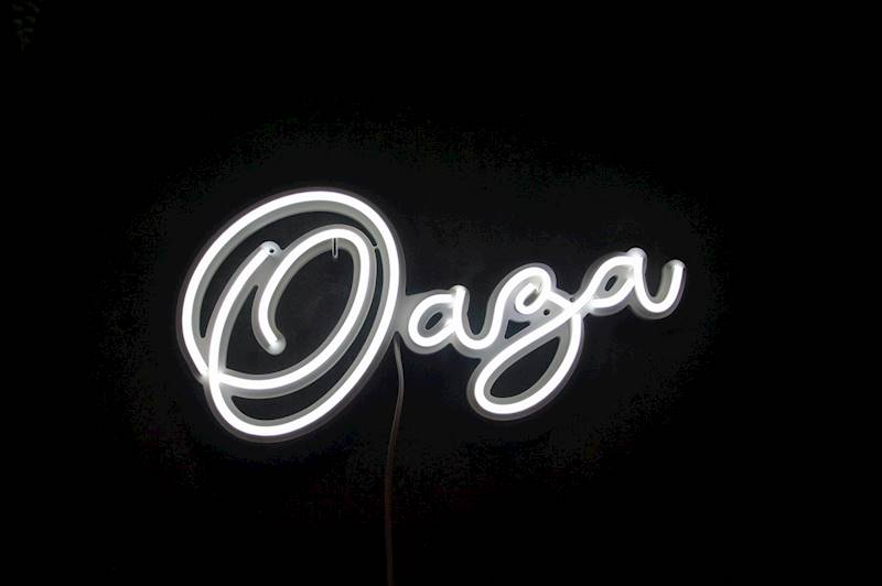 neon Oaza 40x20cm 