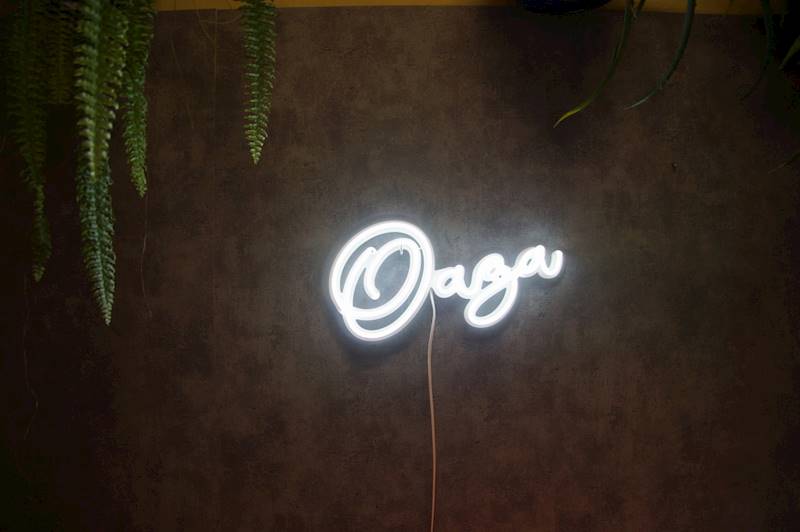 neon Oaza 40x20cm 
