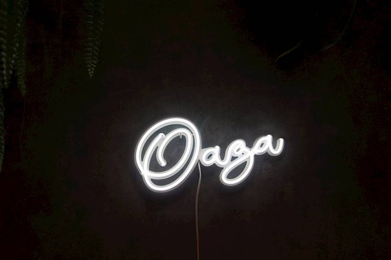 neon Oaza 40x20cm 