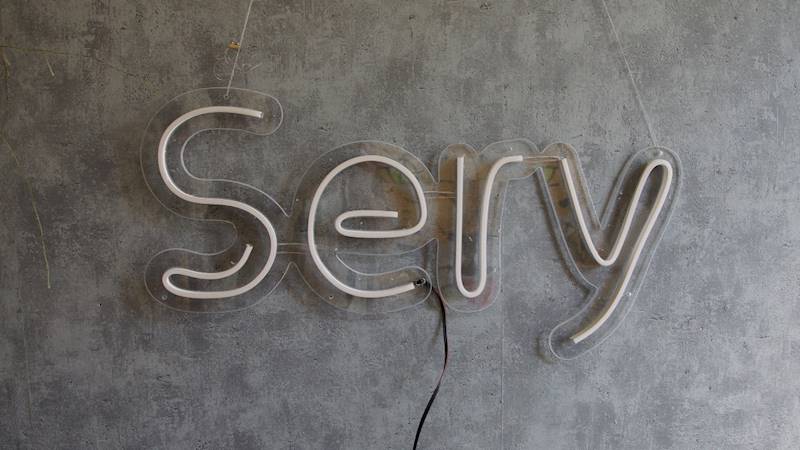 neon Sery 60x30 cm