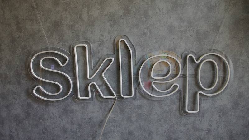 neon Sklep 99x40 cm