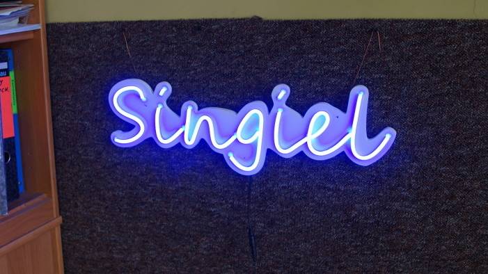 neon Singiel 56x18cm