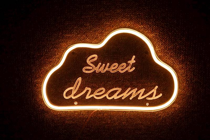 neon Sweet dreams 32x20 cm
