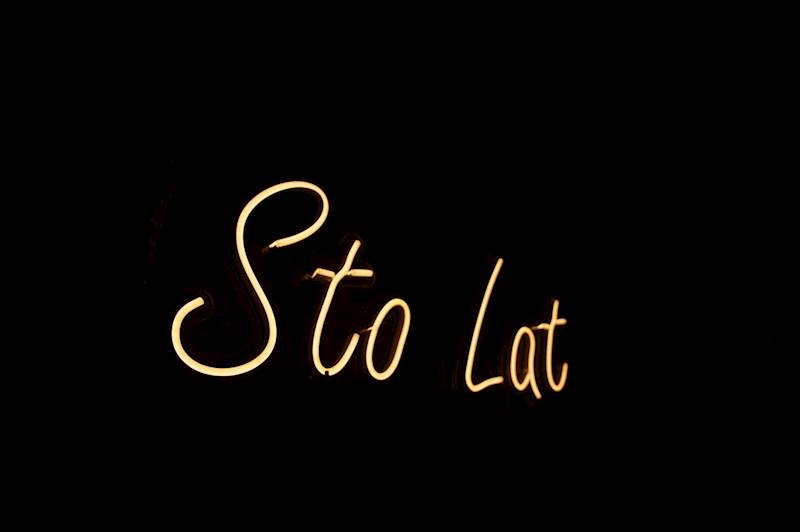 neon Sto Lat 60x20 cm