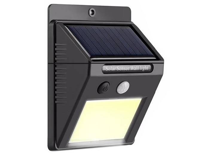 Lampa solarna z czujnikiem zmierzchu i ruchu