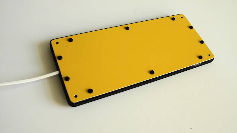 neon zewnętrzny usztywniony WC 30x13cm  