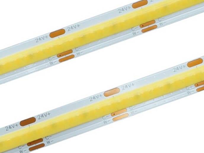 Taśma COB 24V 14,4W/m CCT 1m