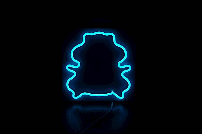 neon Chomik 20x20 cm