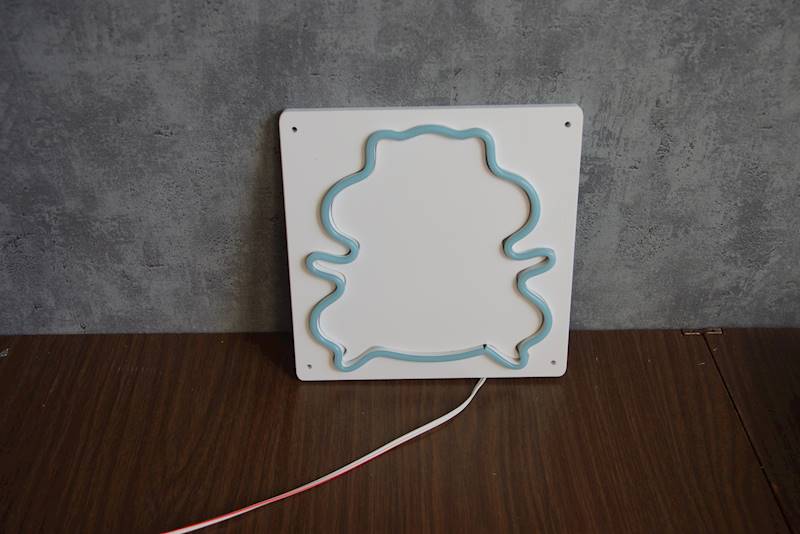 neon Chomik 20x20 cm