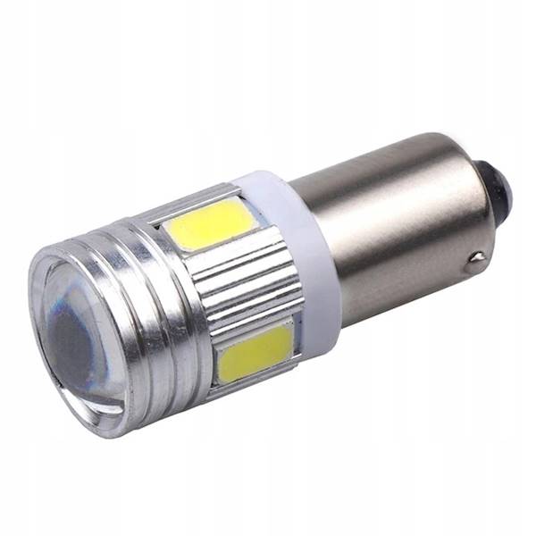 Żarówka samochodowa LED BA9S SMD5630 biała