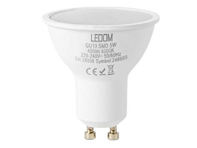 Żarówka LED Gu10 5W b.dzienny