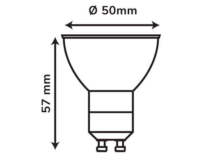 Żarówka LED Gu10 5W b.dzienny
