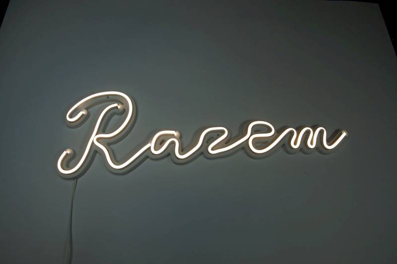 neon Razem lepiej 59-104x29 cm 