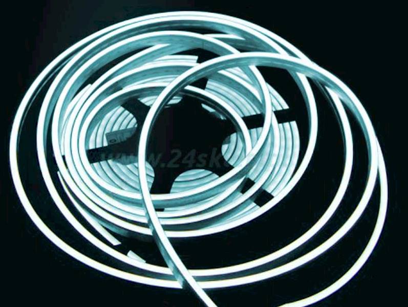 neon LED Flex cięty co 1cm Błękitny 1m