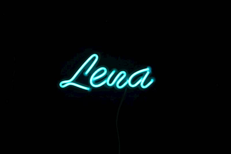 neon Lena 29x12cm