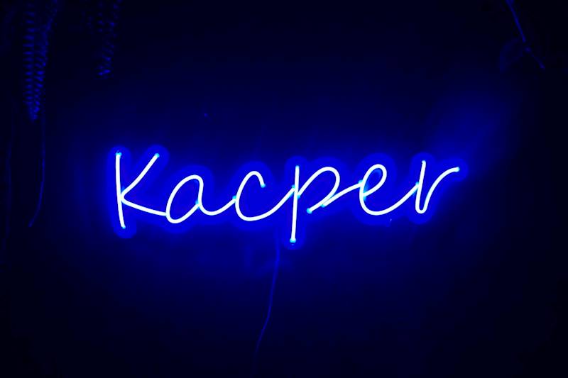 neon Kacper 65x18 cm