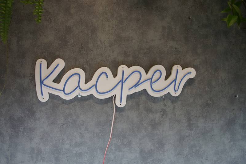 neon Kacper 65x18 cm
