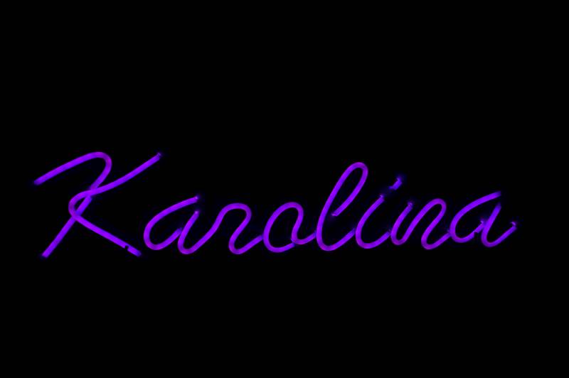 neon Karolina 50x12 cm 