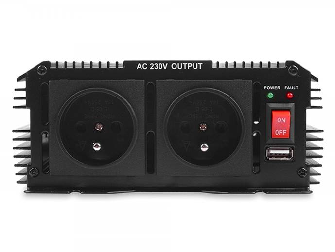 Przetw. napięcia IPS 1200 N 24/230V(800/1200W)+usb