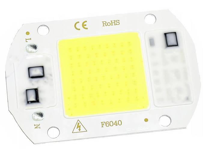 LED smd do reflektora-30W biały zimny driver 230v