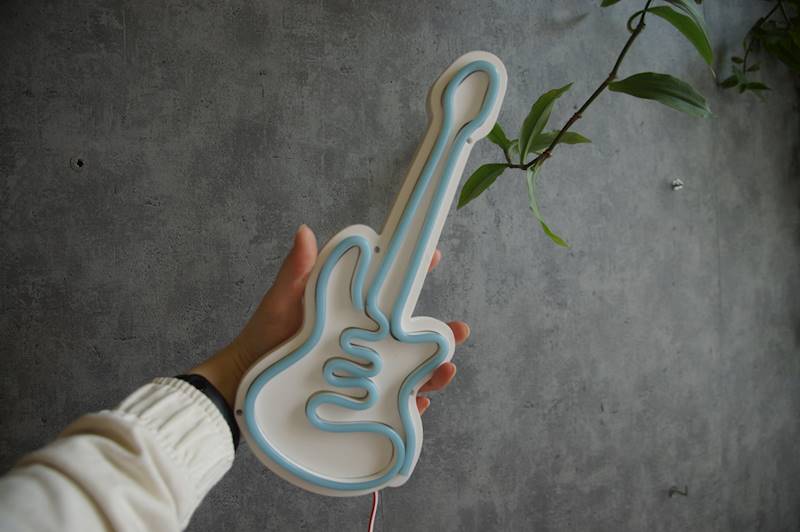 neon Gitara ROCK-owa 29x12cm