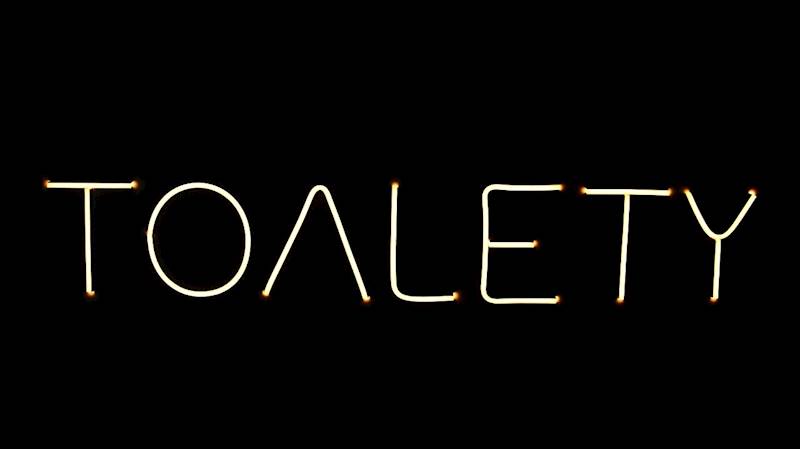 neon TOALETY 80x20cm 