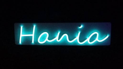 neon Hania 47x12cm