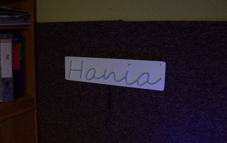 neon Hania 47x12cm