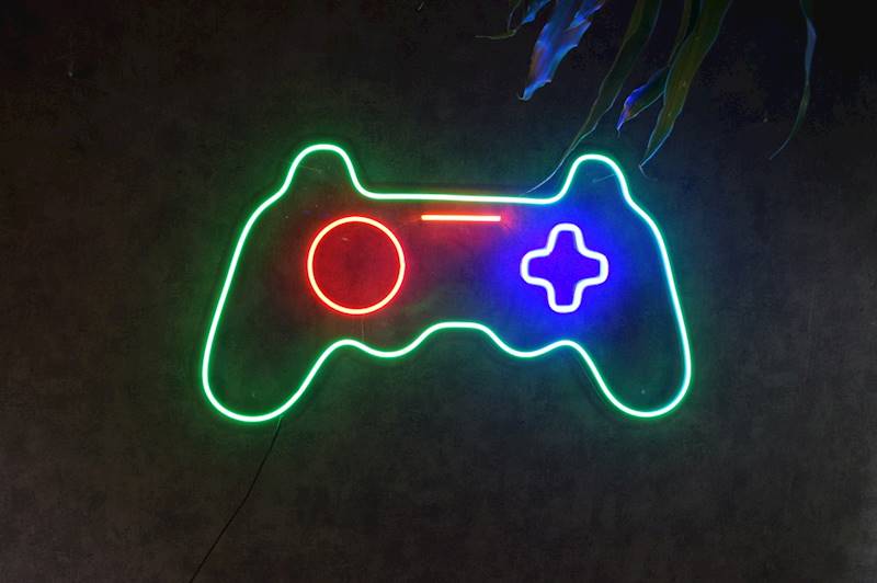 neon Konsola 73x40 cm