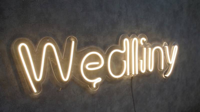 neon Wędliny 100x29cm