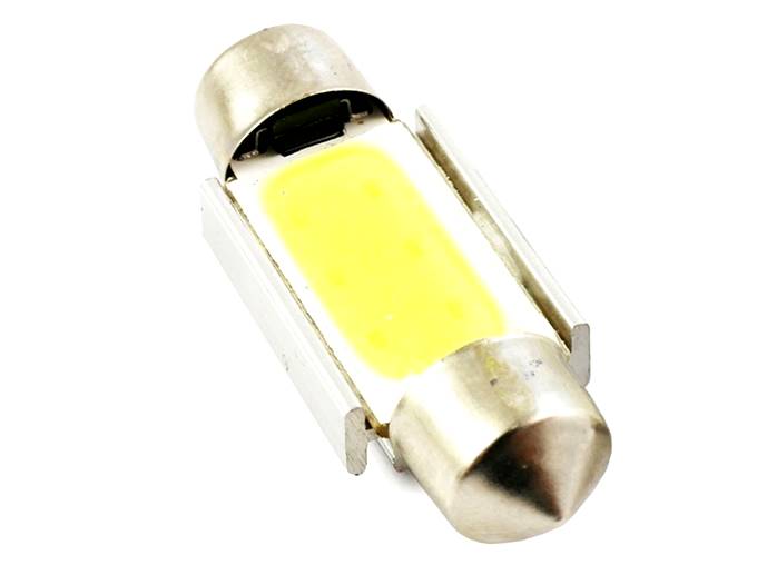 Zarówka LED C5W 31mm COB radiator canbus