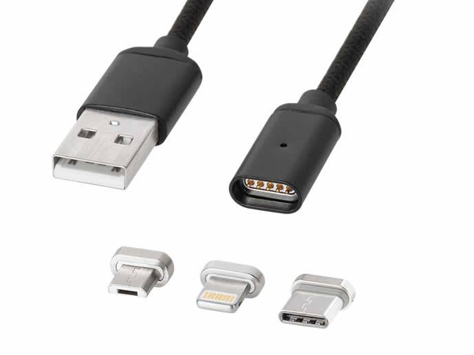 Magnetyczny kabel USB Kruger & Matz