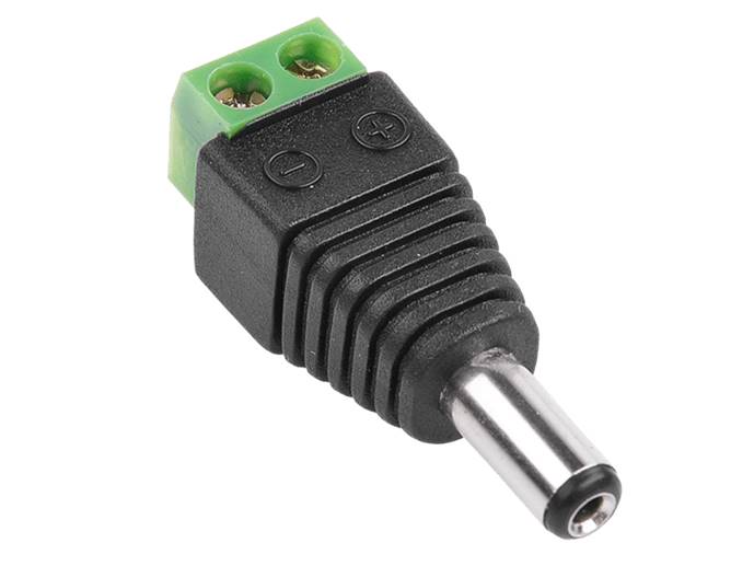 SZYBKOZŁĄCZE 5.5 -2,1 MM WTYK