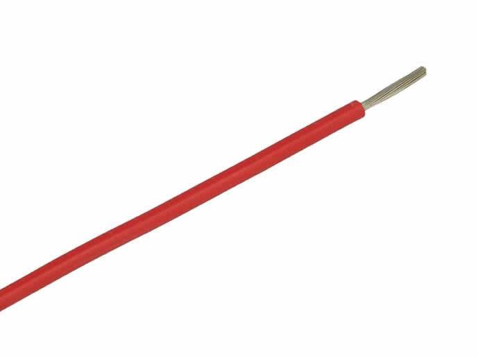 Kabel przewód SIF 0.75mm silikon czerwony linka 1m