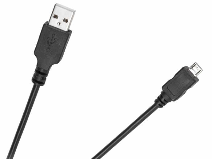 kabel USB - USB micro Cabletech standard 0,2m  Eco